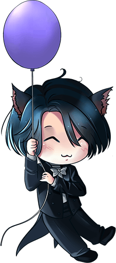 PianoCat baloon chibi